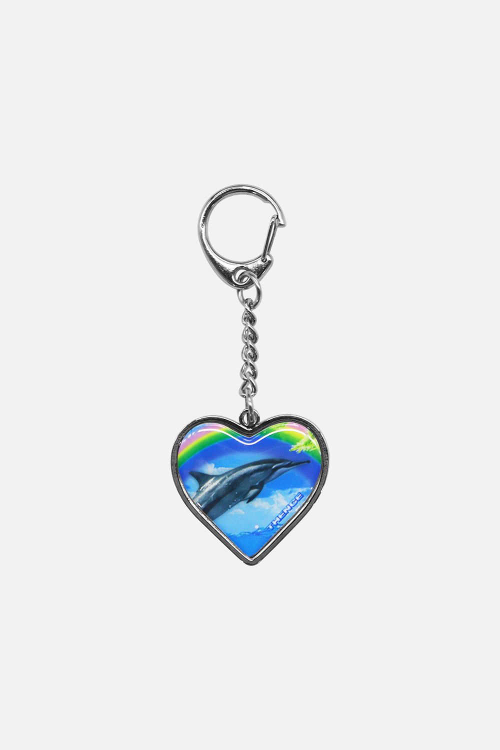 Heart Steel Key Holder_Dolphin